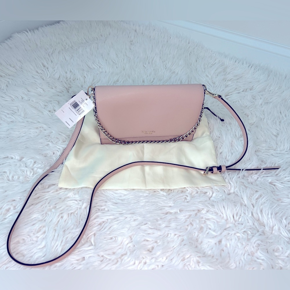 NWT- Kate Spade Pink Convertible Crossbody